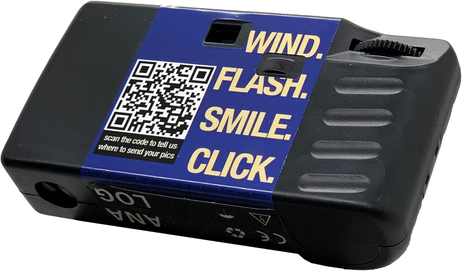 Analog Disposable Camera w/Flash + Development & Digital Uploads (Blue) | 35mm Film Single-Use Camera, 24 Exposures, Pictures Sent to Your Phone - Image 2