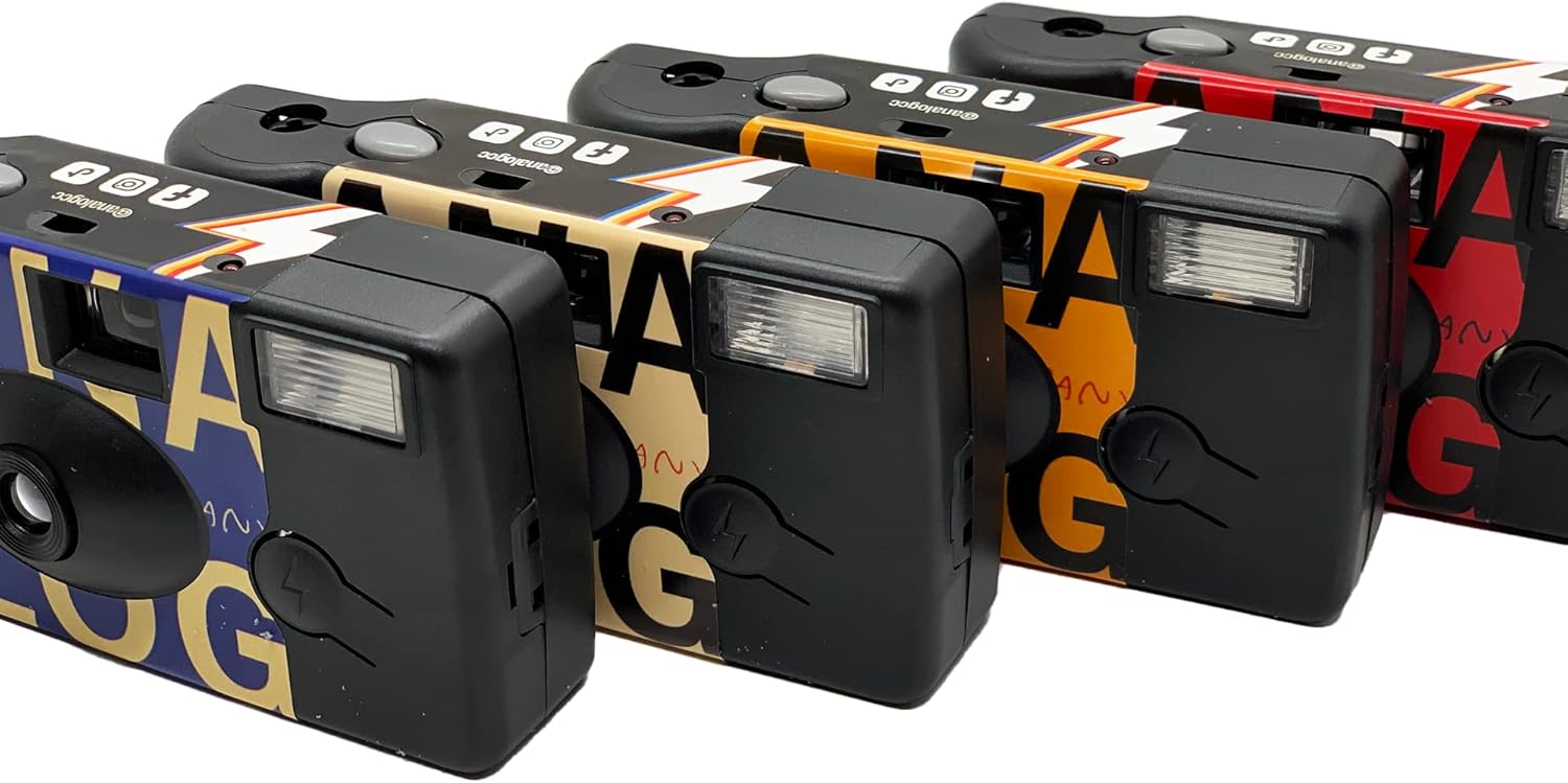 Analog Disposable Camera w/Flash + Development & Digital Uploads (Blue) | 35mm Film Single-Use Camera, 24 Exposures, Pictures Sent to Your Phone - Image 3